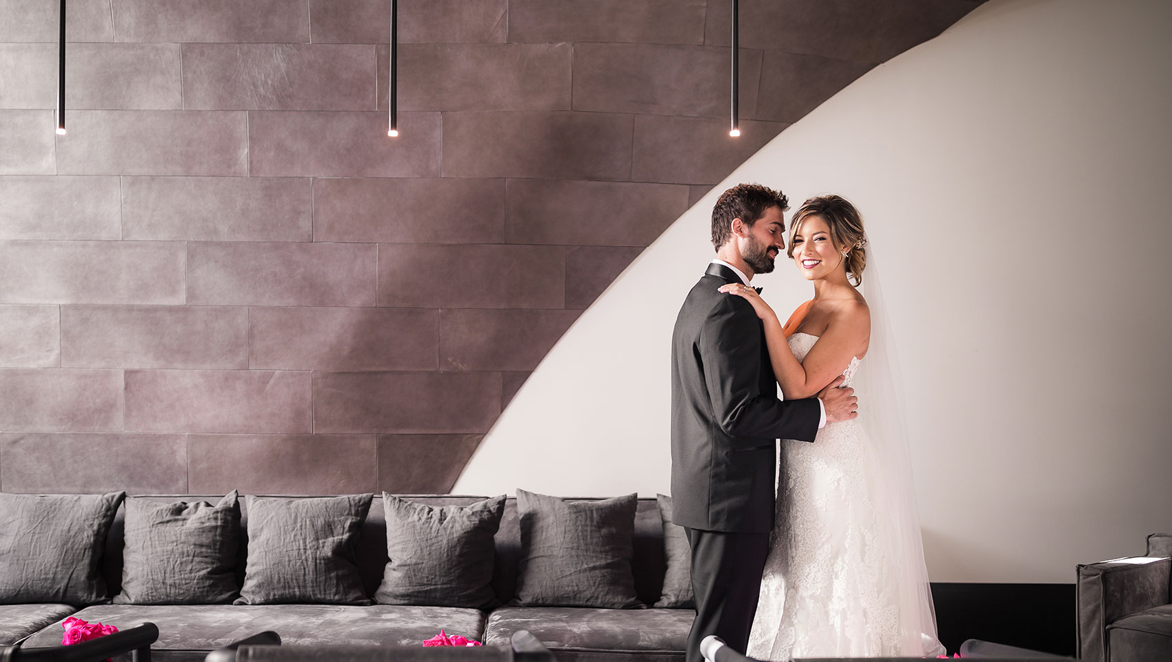 Kimpton La Peer Hotel Wedding ceremony West Hollywood