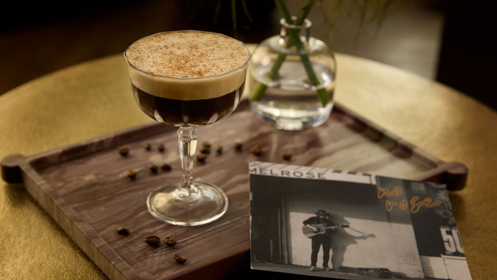 espresso martini spread at no rose