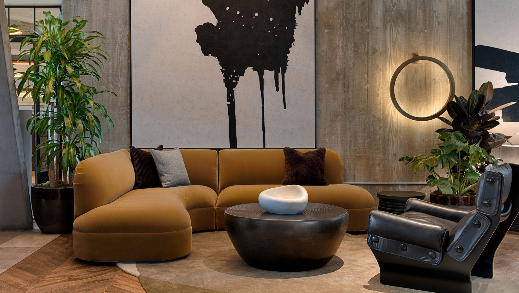 Kimpton La Peer Lobby Living Room