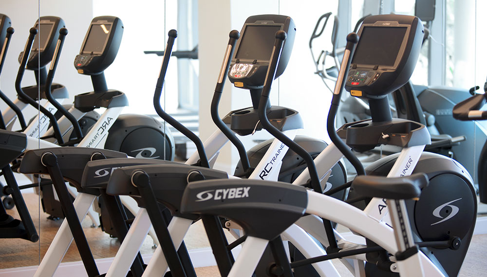 3 elliptical machines